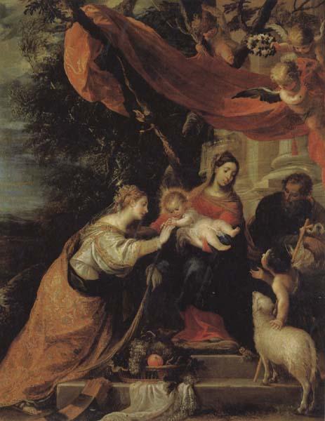 Mateo cerezo The Mystic Marriage of St.Catherine